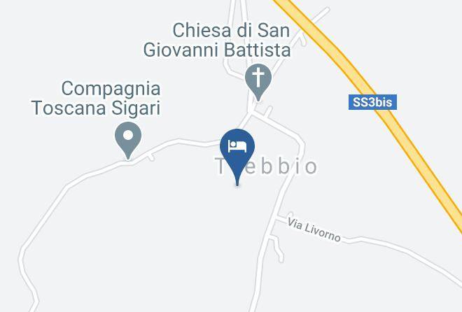 Arezzo - Agriturismo Il Trebbio Maps
