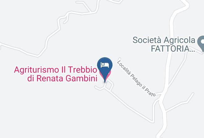 Florence - Agriturismo Il Trebbio Di Renata Gambini Maps