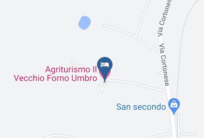 Perugia - Agriturismo Il Vecchio Forno Umbro Maps