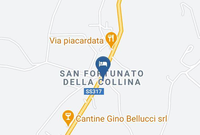 Perugia - Agriturismo Il Vecchio Mandorlo Maps