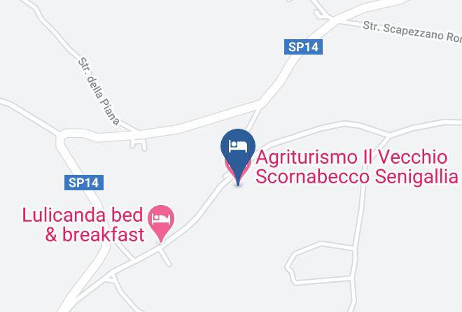 Ancona - Agriturismo Il Vecchio Scornabecco Senigallia Maps