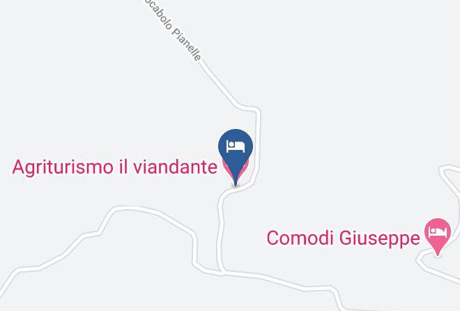 Perugia - Agriturismo Il Viandante Maps