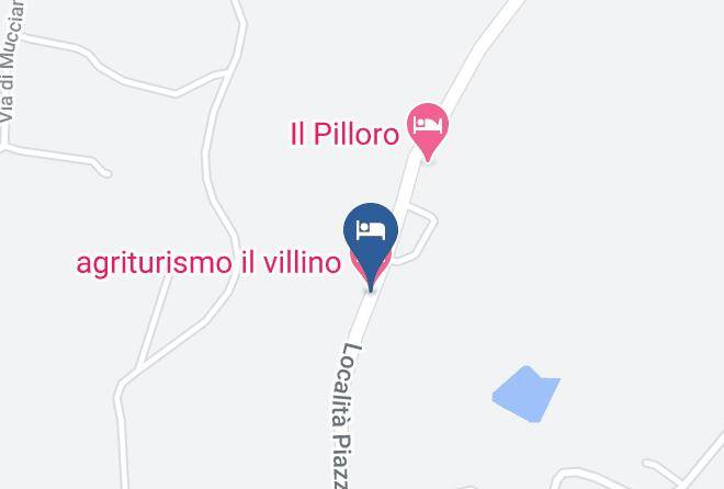 Florence - Agriturismo Il Villino Maps