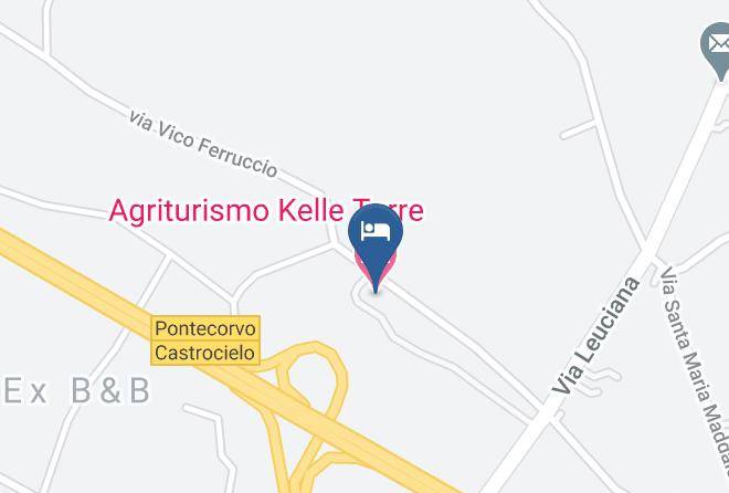 Frosinone - Agriturismo Kelle Terre Maps