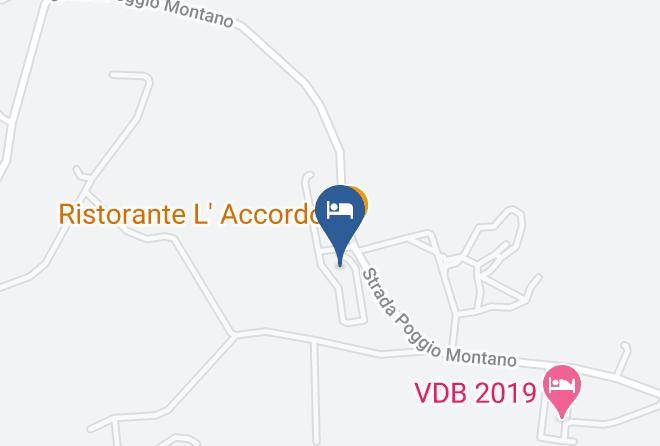 Viterbo - Agriturismo L' Accordo Parco Della Musica Maps