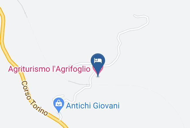 Cuneo - Agriturismo L'agrifoglio Maps