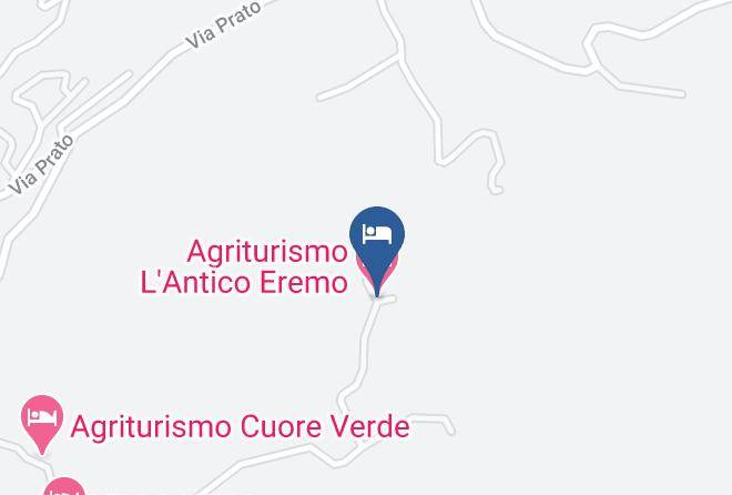 Perugia - Agriturismo L'antico Eremo Maps