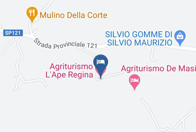 Benevento - Agriturismo L'ape Regina Maps