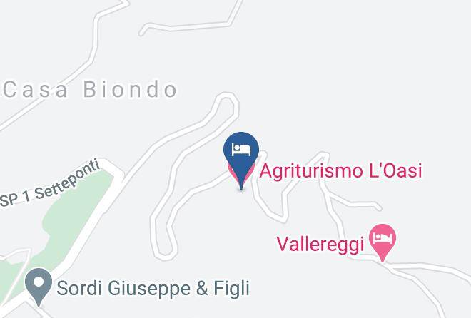 Arezzo - Agriturismo L'oasi Maps