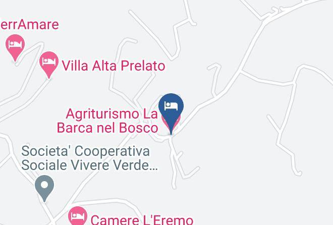 Pesaro And Urbino - Agriturismo La Barca Nel Bosco Maps