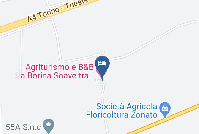 Verona - Agriturismo La Borina B&b Maps