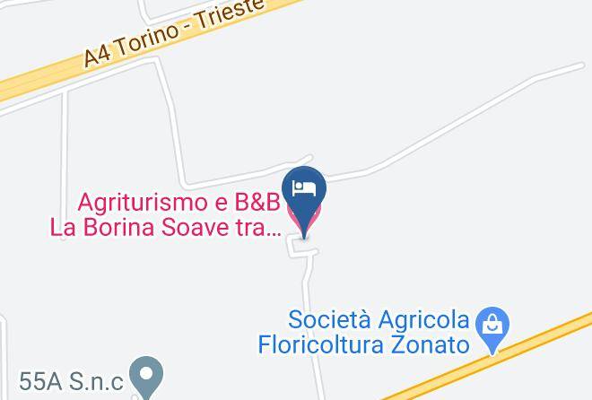 Verona - Agriturismo E B&b La Borina Soave Tra Verona E Vicenza Maps
