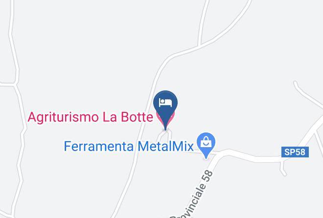 Benevento - Agriturismo La Botte Maps
