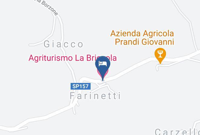 Cuneo - Agriturismo La Briccola Maps