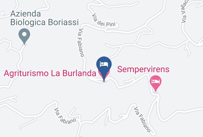 Massa Carrara - Agriturismo La Burlanda Maps