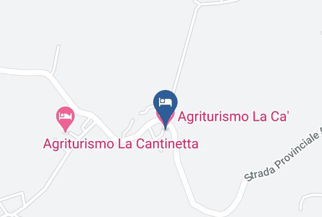 Piacenza - Agriturismo La Ca' Maps