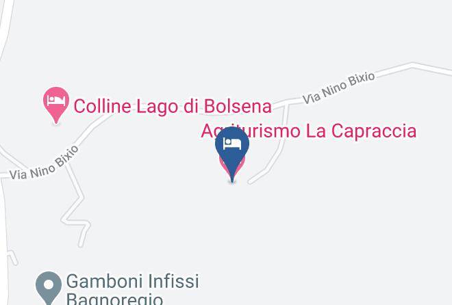 Viterbo - Agriturismo La Capraccia Maps