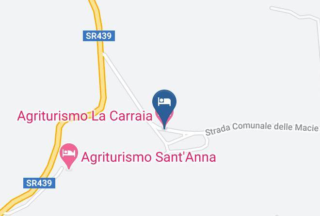 Pisa - Agriturismo La Carraia Maps