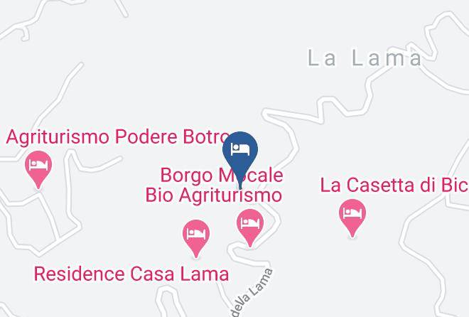 Arezzo - Agriturismo La Casella Maps