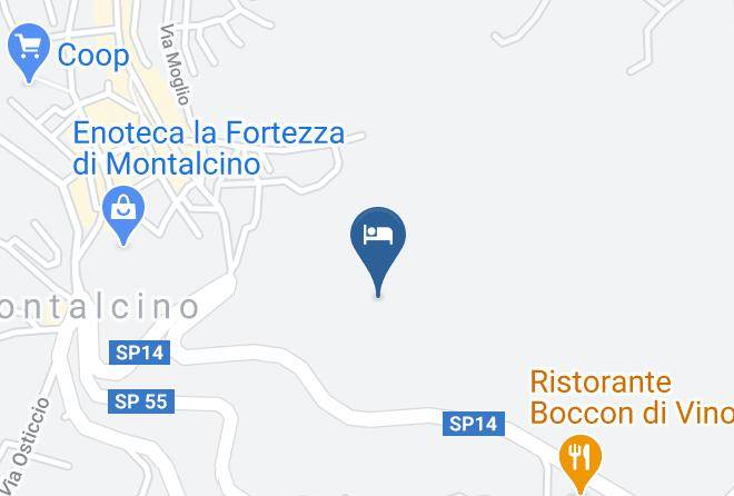 Siena - Agriturismo La Casella Maps