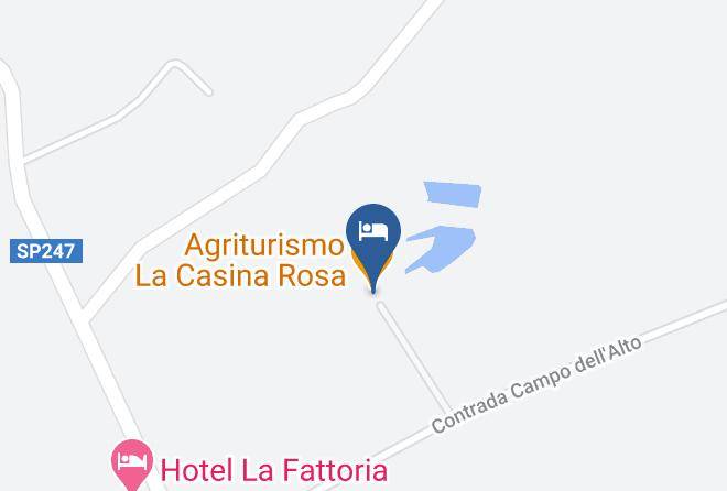 Cosenza - Agriturismo La Casina Rosa Maps