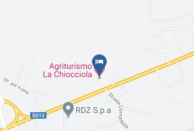 Pordenone - Agriturismo La Chiocciola Maps