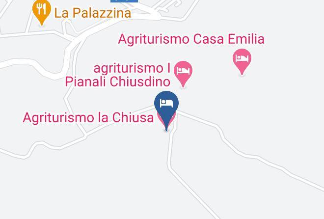 Siena - Agriturismo La Chiusa Maps