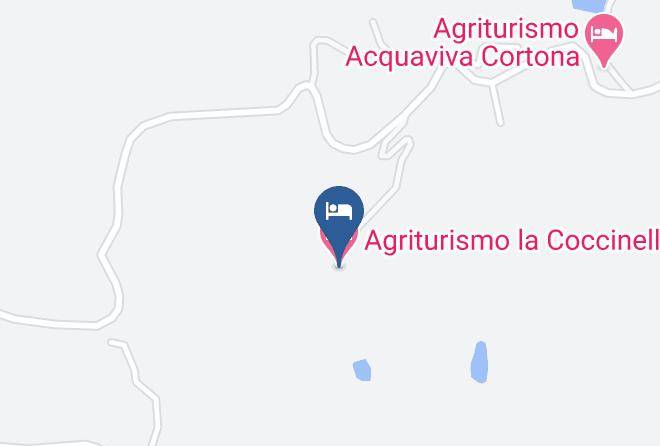 Arezzo - Agriturismo La Coccinella Maps