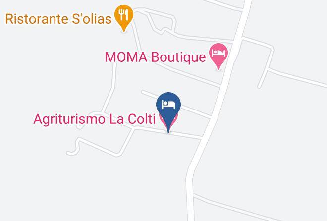 Sassari - Agriturismo La Colti Maps