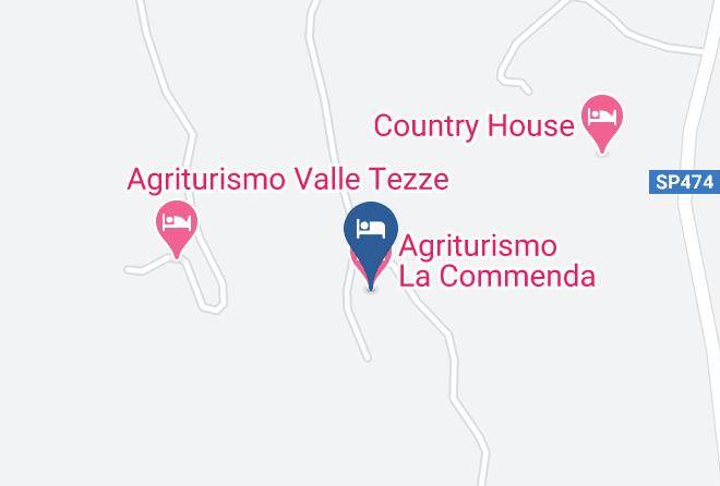 Perugia - Agriturismo La Commenda Maps