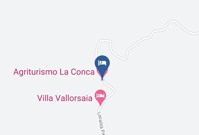 Arezzo - Agriturismo La Conca Maps