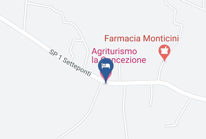 Arezzo - Agriturismo La Concezione Maps