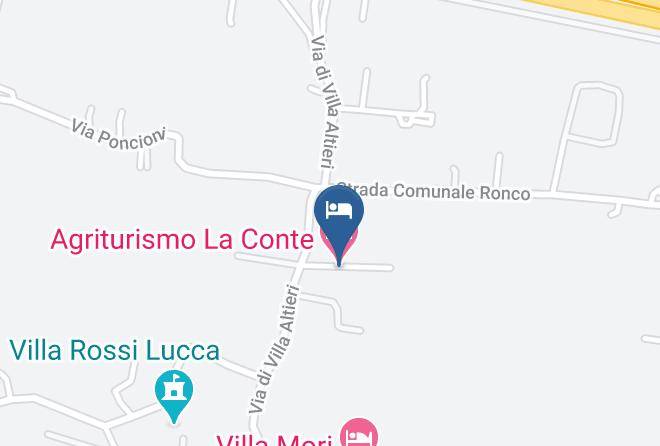 Lucca - Agriturismo La Conte Maps
