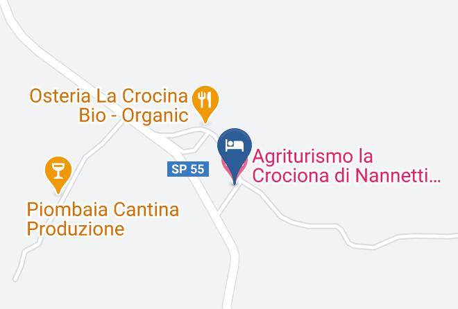 Siena - Agriturismo La Crociona Di Nannetti Roberto E Barbara Maps