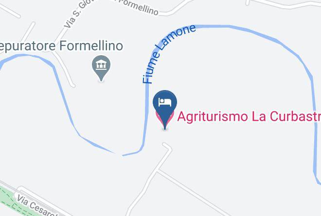 Ravenna - Agriturismo La Curbastra Maps