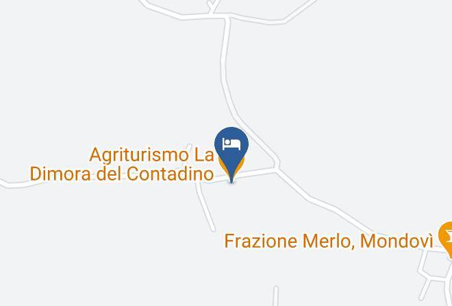 Cuneo - Agriturismo La Dimora Del Contadino Maps