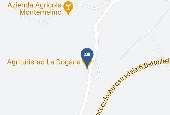 Perugia - Agriturismo La Dogana Maps