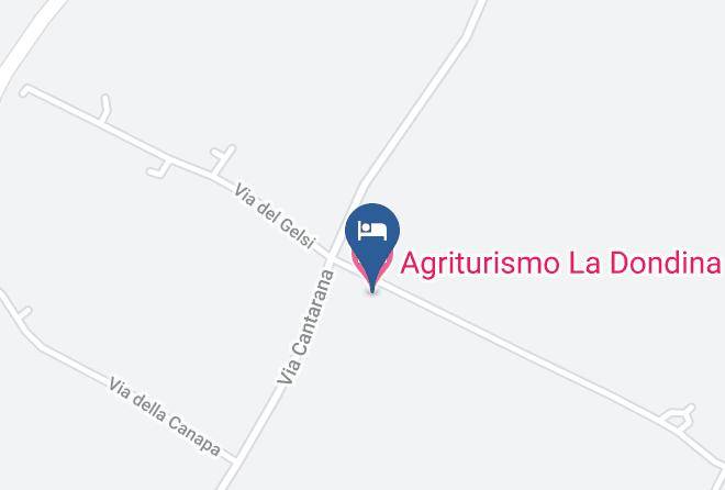 Bologna - Agriturismo La Dondina Maps
