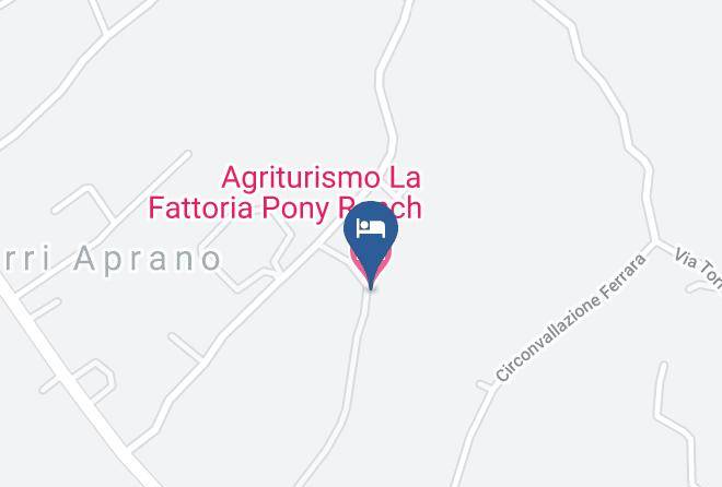 Latina - Agriturismo La Fattoria Pony Ranch Maps