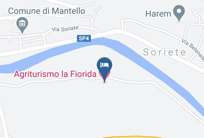 Sondrio - Agriturismo La Fiorida Maps