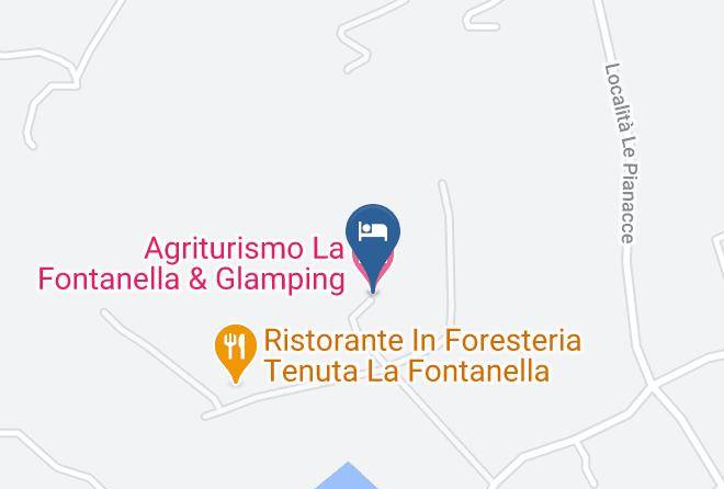 Leghorn - Agriturismo La Fontanella & Glamping Maps