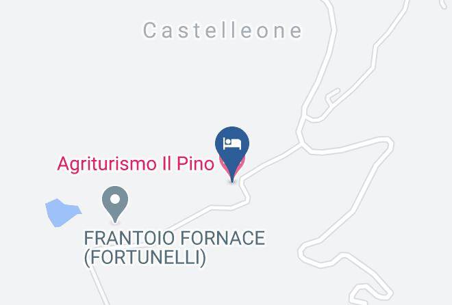 Perugia - Agriturismo La Fornace Il Pino Maps