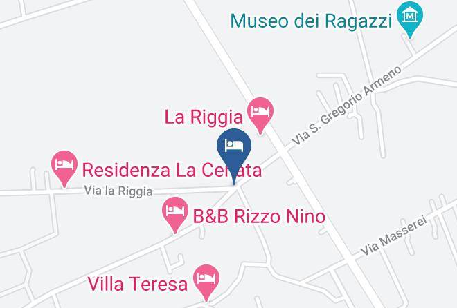 Lecce - Agriturismo La Fragna Maps