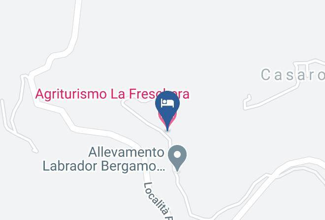 Bergamo - Agriturismo La Freschera Maps