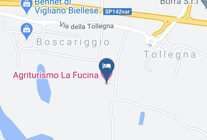 Biella - Agriturismo La Fucina Maps