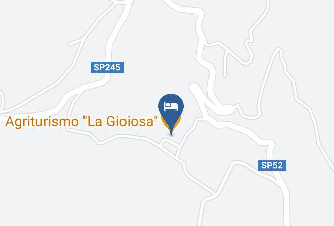 Cosenza - Agriturismo La Gioiosa Maps