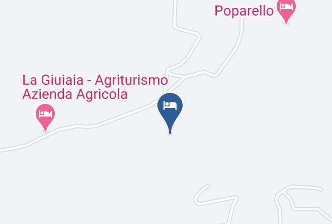 Perugia - Agriturismo La Giuiaia Maps