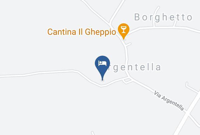 Perugia - Agriturismo La Grande Quercia Maps