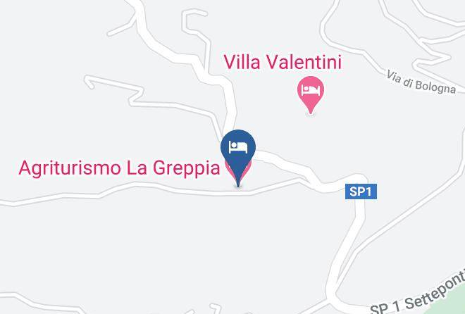 Arezzo - Agriturismo La Greppia Maps