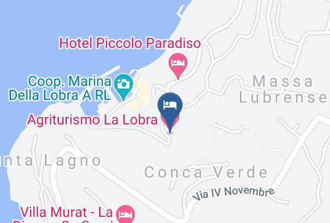 Naples - Agriturismo La Lobra Maps